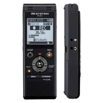 Grabadora de sistema Advanced WS 883 Om, negra, audio de alta calidad, portátil Foto 1 de 3
