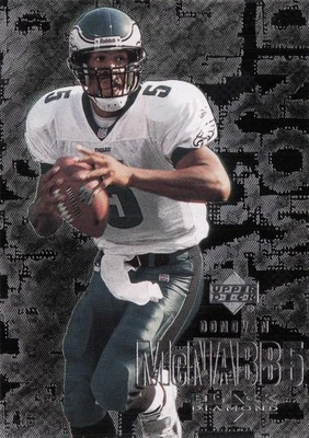 2000 Upper Deck Black Diamond #86 Donovan McNabb - Image 1 of 2