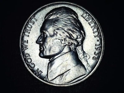 1938 -P Jefferson nickel - Image 1 of 2