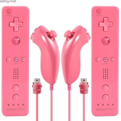 Wii Remote Controllers Compatible for wii and Wii U with Built in Motion Plus - Image 1 of 4