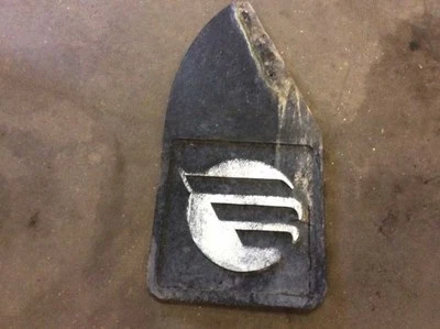 Left Rubber Mud Flap | Fits 03 04 05 06 07 08 09 10 11 12 13 Ford E150 E250 E350 - Image 1 of 4