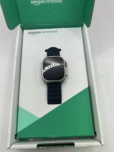 Bracelet Apple Watch Ultra 1 - 49 mm Midnight Ocean - GPS et cellulaire - verrouillé - Photo 1 sur 3