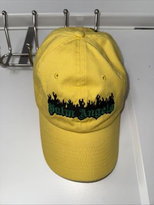 Sombrero Palm Angels amarillo neón/verde Foto 1 de 4