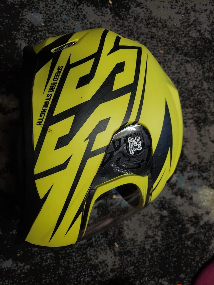 Speed and Strength Motorcycle Helmet SS700 Size XS - Image 1 of 4