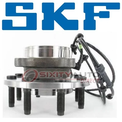 SKF Front Axle Bearing and Hub Assembly for 2000-2002 Dodge Ram 3500 - zd Foto 1 de 4