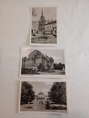1950's - "WIESBADEN" VINTAGE GERMAN POSTCARDS - UNUSED -  - Image 1 of 4