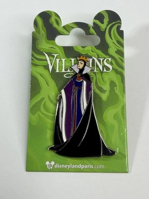 Prendedor Disneyland Paris Villain Series Evil Queen septiembre 2018 MC Foto 1 de 3