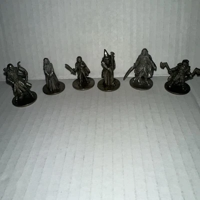 Lot of 6 Monopoly Lord of The Rings TRILOGY Edition Tokens  Parts Pieces Only - Image 1 of 4