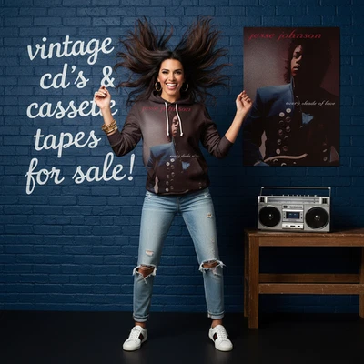 •JESSE JOHNSON - EVERY SHADE OF LOVE• ~1988 OG PRESSING~ (CASSETTE TAPE) - Image 1 of 4