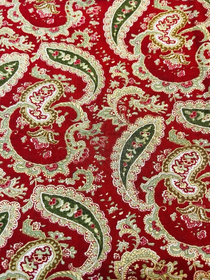 TELA Holly Go ligeramente cachemira roja grasa octava 9x21 Foto 1 de 1