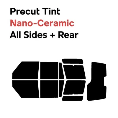 Filme de janela pré-cortado carro nano tom cerâmico para Land Rover Discovery II 2000-2002 - Imagem 1 de 4