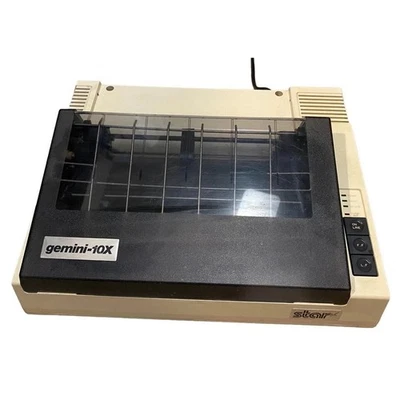 Star Micronics Gemini-10X Dot Matrix Printer Vintage Parallel Port- Tested Power - Image 1 of 4
