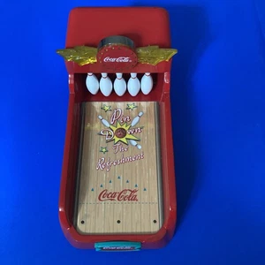 1999 Coca Cola Bowl-O-Rama Bowling Bank Diecast Red Sold As Is - Picture 1 of 24