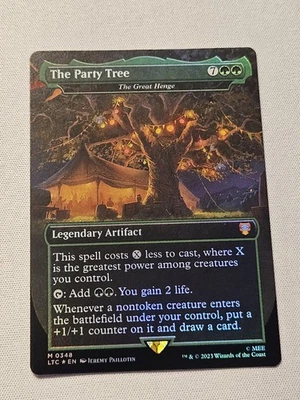 The Party Tree - The Great Henge LOTR- LP Foil -MTG Magic the Gathering - Image 1 of 4