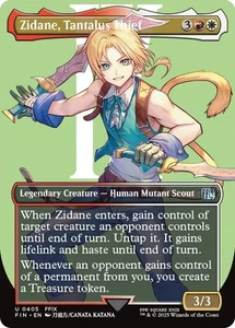 Zidane, Tantalus Thief (Borderless) - 405 / English / Near Mint mtg - Picture 1 of 1