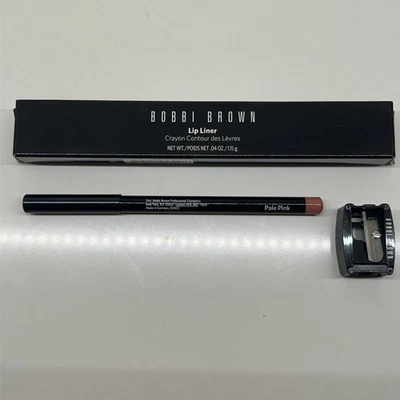 Lápiz delineador de labios Bobbi Brown 1 rosa pálido con sacapuntas tamaño completo nuevo en caja Foto 1 de 4