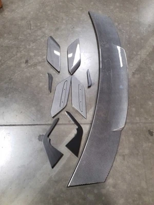 FOR BMW G80 M3 G82 M4 2020-2024 CARBON LOOK GT WING HIGH-KICK REAR SPOILER USED - Image 1 of 4