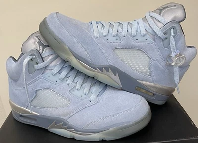 Jordan 5 Retro Bluebird W Talla 12W/10.5M Usado/Usado OG TODO ESTADO INCREÍBLE Foto 1 de 4