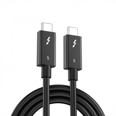 Thunderbolt 5 USB-C Cable 80Gbps Data Transfer 8K/6K/4K 240W PD Fast Charging - Image 1 of 4