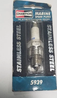 CHAMPION MARINE SPARK PLUG 5939 Stainless Steel - Image 1 of 4