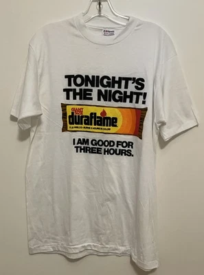 Camiseta Promocional Duraflame Fire Log Para Hombre Talla XL De Colección Rara Foto 1 de 4
