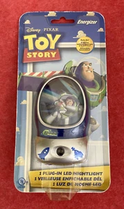 2011 Disney Pixar Toy Story Buzz Lightyear Night Light w Type A US Plug Cord - Picture 1 of 9