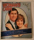Vintage Woman's Own Magazine August 1St 1981 Every Happiness To Charles & Diana