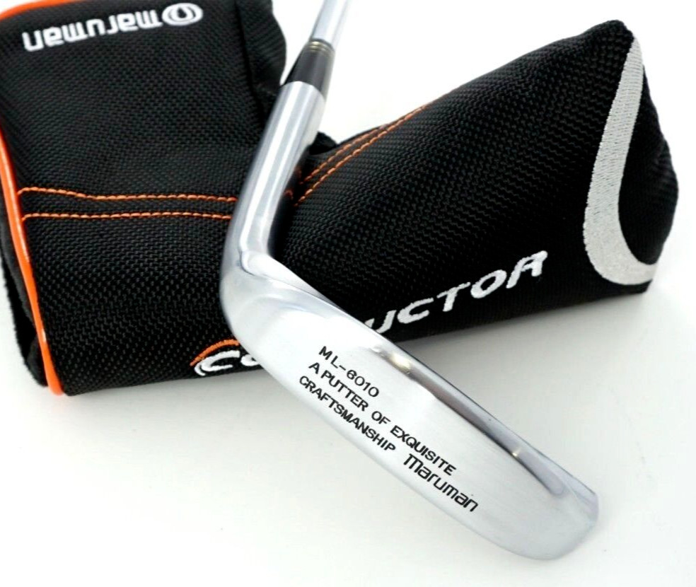 Maruman Conductor ML 6010 Napa Putter steel Shaft 89cm Maruman Grip +Head Cover Maruman Conductor ML 6010 Napa Putter steel Shaft 89cm Maruman Grip +Head Cover