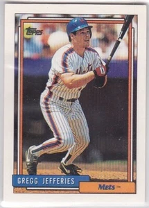 Tarjeta coleccionable de béisbol M) 1992 Topps - Greg Jefferies #707 - Imagen 1 de 2
