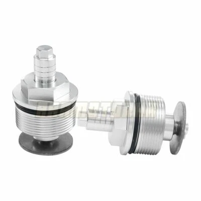 2x Tapa de horquilla de precarga para Honda NX250 AX-1 1988-1994 pernos de amortiguador de ajuste Foto 1 de 4