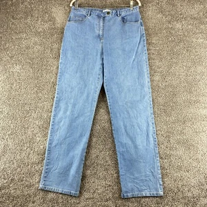 Emma James Jeans Womens SIze 10 Blue Straight Leg Stretch Mid Rise Pants - Picture 1 of 10