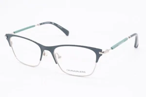 NEW CALVIN KLEIN CKJ18105 305 BLUE GREEN AUTHENTIC DESIGNER EYEGLASSES 52-17 - Picture 1 of 4