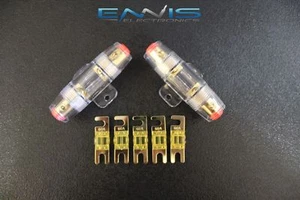 MINI PORTAFUSIBLES ANL CALIBRE 4 6 8 10 (2) CON (5) FUSIBLES 60 AMPERIOS AFC MIDI FUSIBLES ALTOS - Imagen 1 de 4