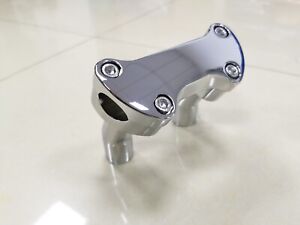 3-1/2" Handlebar Risers Top Clamp For Harley Sportster Dyna FXDF Softail FXSTC
