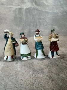 Department 56 Heritage Village Colección Set de 4 Tenderos 5966-8 - Imagen 1 de 10