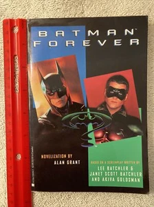 Batman Forever Paperback Alan Grant DC Comics 1995 with Color Photo Inserts - Picture 1 of 6