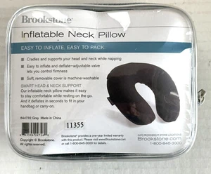 Brookstone Inflatable Neck Pillow - Picture 1 of 2