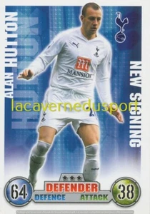 74 ALAN HUTTON # TOTTENHAM TOPPS PREMIER LEAGUE 2007 2008 MATCH ATTAX EXTRA - Picture 1 of 1