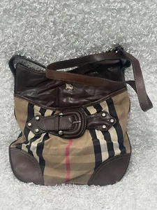 Burberry Tasche Beige House Check Canvas Bromley - Bild 1 von 14