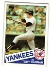 1985 Topps Baseball Cards #1-275 - Hof Stars Rookies Rc - Pick Card(S)