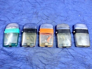 Vintage Gold Scripto-VU Lighter With Fly Fishing Hook Lure 5pc - Picture 1 of 7