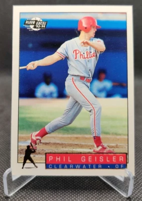 1993-94 Fleer Excel #245 Phil Geisler Clearwater Phillies baseball card - Image 1 of 2