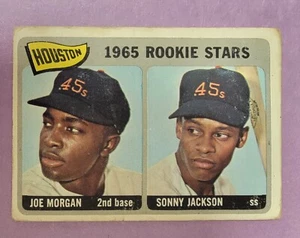 1965 Topps #16 Rookie Stars/Joe Morgan RC/Sonny Jackson RC G/VG - Picture 1 of 5