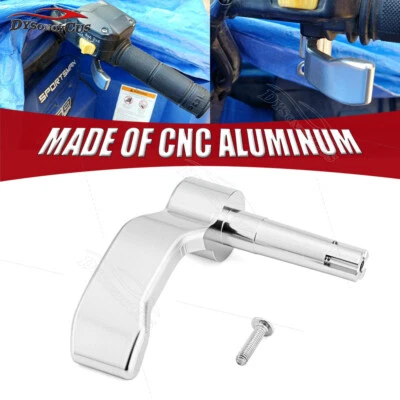 Palanca de control del acelerador de pulgar de aluminio apta para Polaris Sportsman 450 550 570 850 1000 Foto 1 de 4