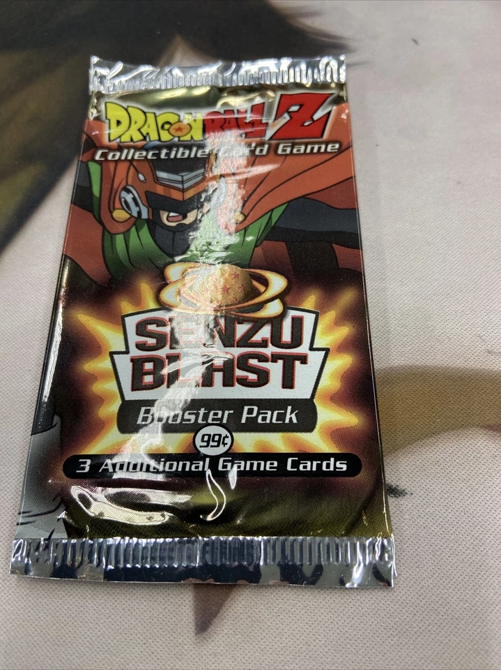 Dragonball Z World Games Saga Senzu Blast Booster Pack NEW Card Game 3-card pack - Image 1 of 1