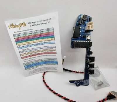 FloryPB WDP Angel IR3, 04 velocidades, A4, A4 Fly 9V tablero 10 BPS listo Foto 1 de 4