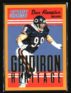 Dan Hampton 2015 Score #9  Football Card - Picture 1 of 2