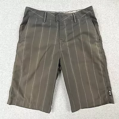 Pantalones Cortos Fox Para Hombre 32 Gris Informal Activo Original Sastrería Rayas Jinetes Foto 1 de 4