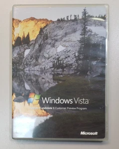 Wndows Vista RC1 32/64 bits box for collectible - Picture 1 of 3