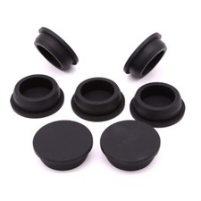 Black Silicone Rubber Stopper Plug Blanking End Cap Tube Insert Bung 9-146.5mm